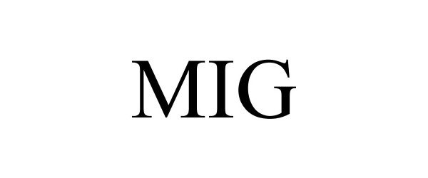 Trademark Logo MIG