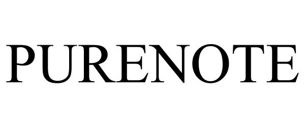Trademark Logo PURENOTE