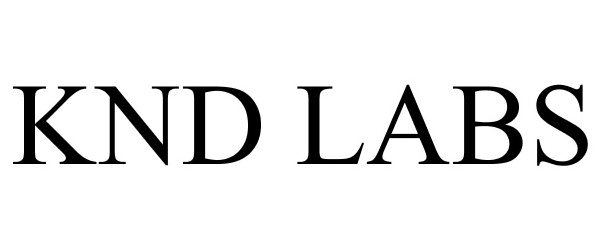 Trademark Logo KND LABS