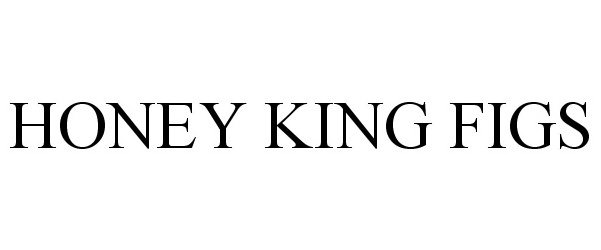 Trademark Logo HONEY KING FIGS