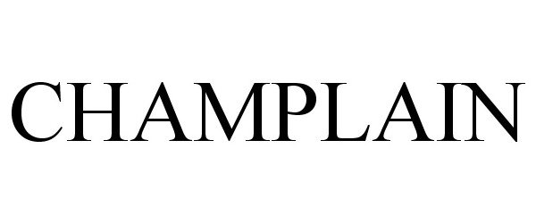 Trademark Logo CHAMPLAIN