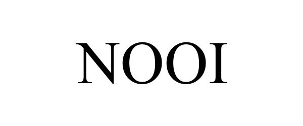 Trademark Logo NOOI