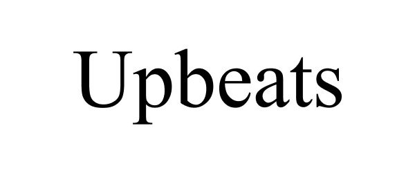 Trademark Logo UPBEATS