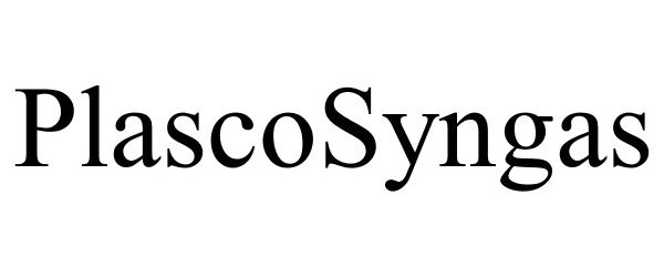 Trademark Logo PLASCOSYNGAS