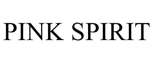 Trademark Logo PINK SPIRIT