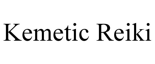 Trademark Logo KEMETIC REIKI
