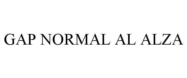Trademark Logo GAP NORMAL AL ALZA