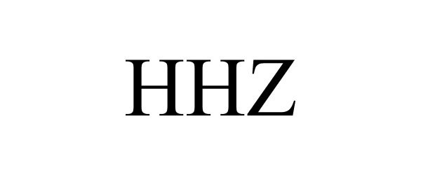 Trademark Logo HHZ