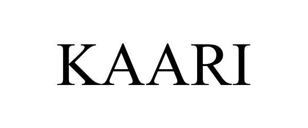 Trademark Logo KAARI