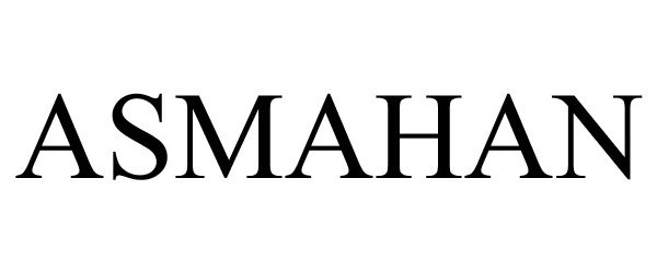 Trademark Logo ASMAHAN
