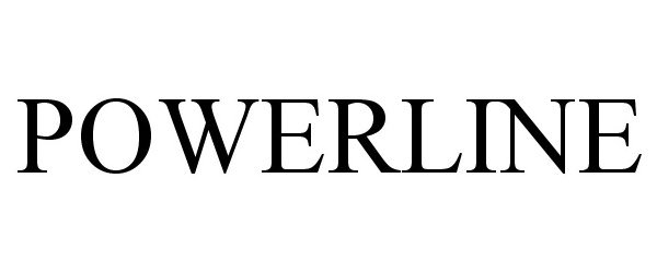 Trademark Logo POWERLINE