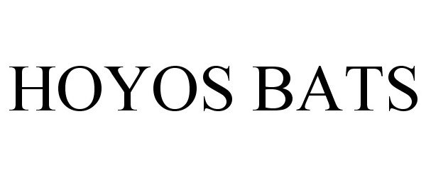 Trademark Logo HOYOS BATS