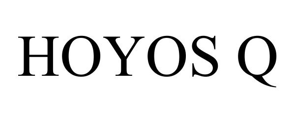 Trademark Logo HOYOS Q