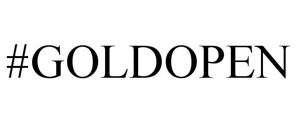 Trademark Logo #GOLDOPEN