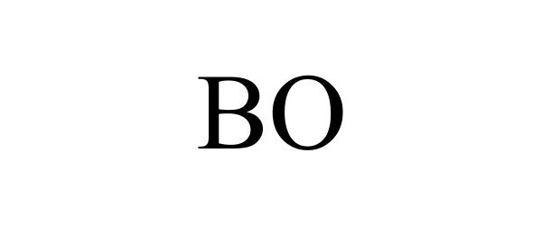 Trademark Logo BO