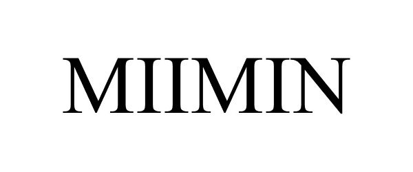 Trademark Logo MIIMIN
