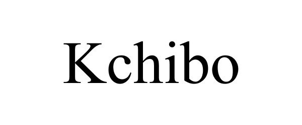 Trademark Logo KCHIBO