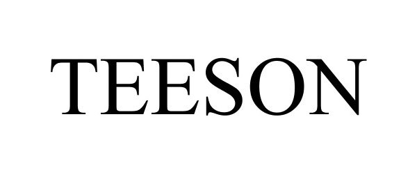Trademark Logo TEESON