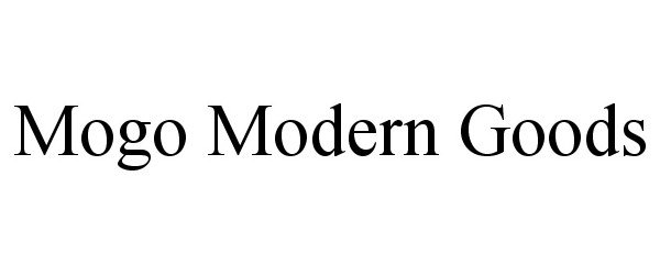  MOGO MODERN GOODS