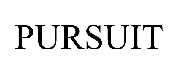 Trademark Logo PURSUIT