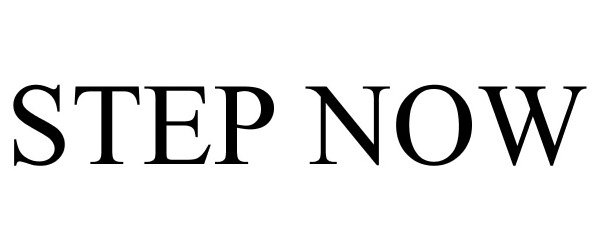 Trademark Logo STEP NOW