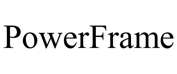 Trademark Logo POWERFRAME