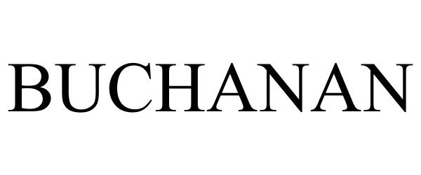 Trademark Logo BUCHANAN