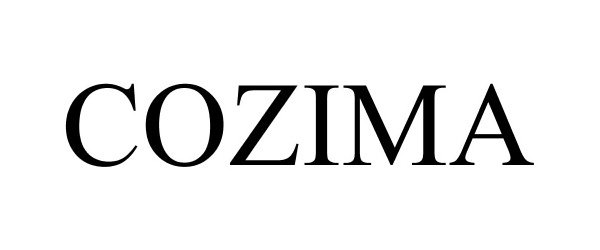 Trademark Logo COZIMA