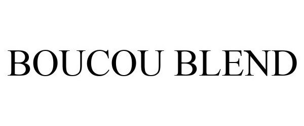 Trademark Logo BOUCOU BLENDS