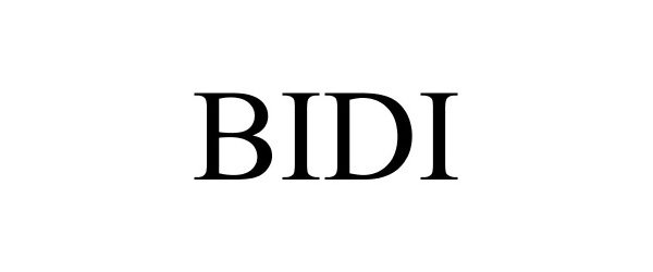 BIDI