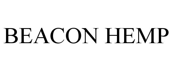 Trademark Logo BEACON HEMP