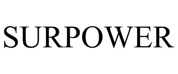 Trademark Logo SURPOWER