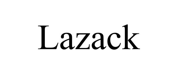 Trademark Logo LAZACK