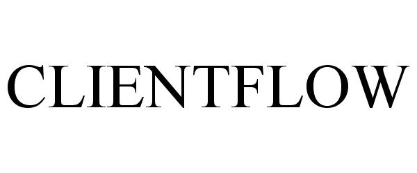 Trademark Logo CLIENTFLOW