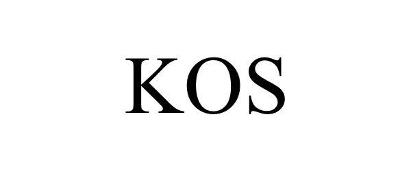 Trademark Logo KOS