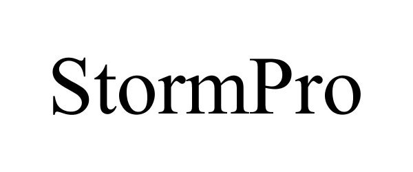 Trademark Logo STORMPRO