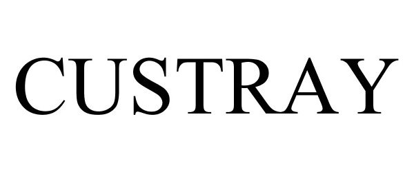 Trademark Logo CUSTRAY