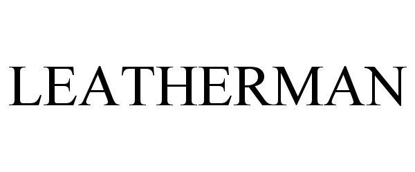 Trademark Logo LEATHERMAN