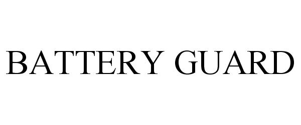 Trademark Logo BATTERY GUARD