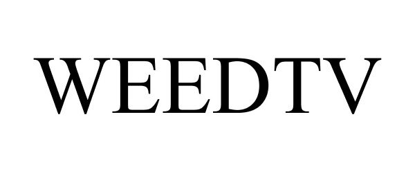 Trademark Logo WEEDTV