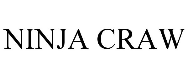 Trademark Logo NINJA CRAW