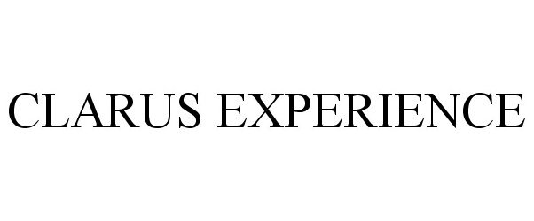  CLARUS EXPERIENCE