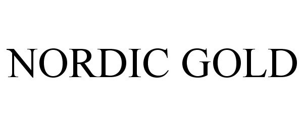 Trademark Logo NORDIC GOLD