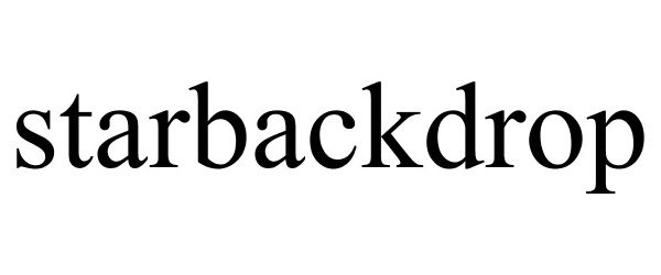 Trademark Logo STARBACKDROP