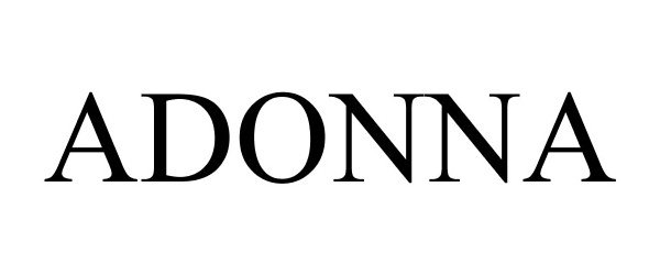 Trademark Logo ADONNA