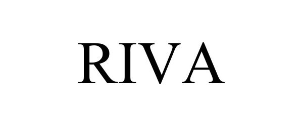 Trademark Logo RIVA