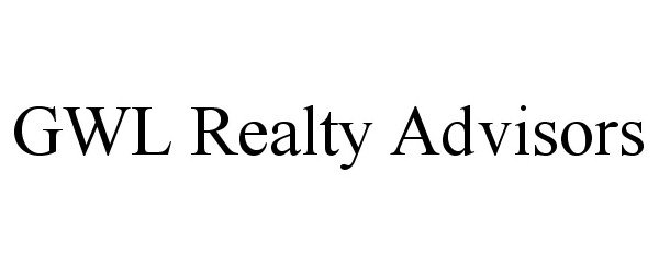  GWL REALTY ADVISORS