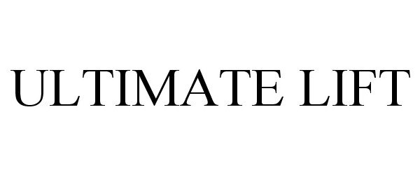 Trademark Logo ULTIMATE LIFT