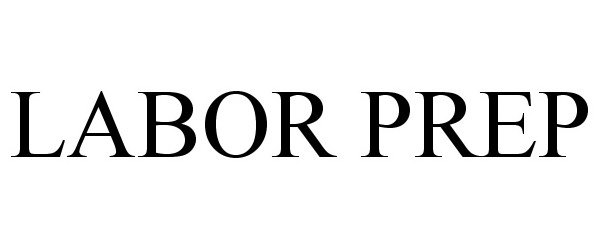 Trademark Logo LABOR PREP