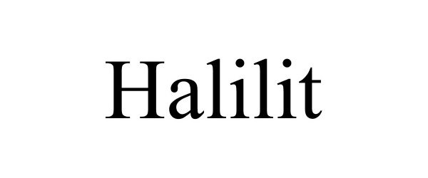 Trademark Logo HALILIT